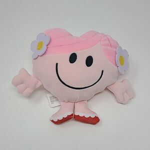 Mr Men Little Miss Memes Hugs Plush Stuffed Animal 7" Toy Doll Sanrio 2023 Heart